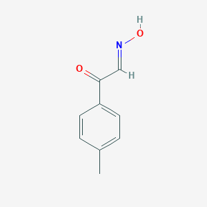 molecular formula C9H9NO2 B372672 (4-Methylphenyl)(oxo)acetaldehyde oxime 