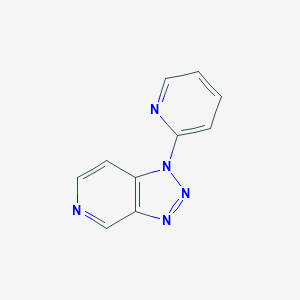 molecular formula C10H7N5 B372676 2-([1,2,3]Triazolo[4,5-c]pyridin-1-yl)pyridine 