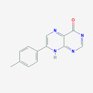 molecular formula C13H10N4O B372678 4(3H)-Pteridinone, 7-(4-methylphenyl)- CAS No. 113120-74-4