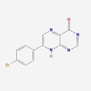 7-(4-bromophenyl)pteridin-4(3H)-one
