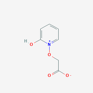 molecular formula C7H7NO4 B372685 [(2-Hydroxypyridinium-1-yl)oxy]acetate 