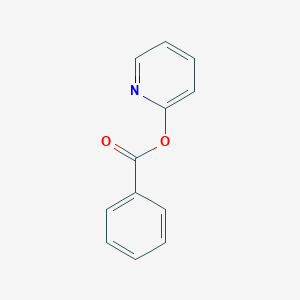 molecular formula C12H9NO2 B372686 Pyridin-2-yl benzoate CAS No. 5005-35-6