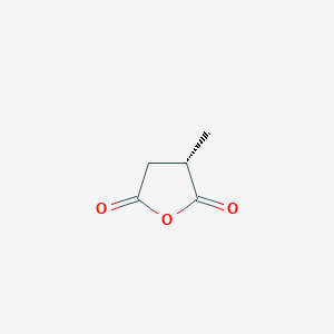 molecular formula C5H6O3 B372704 (3S)-3-methyloxolane-2,5-dione CAS No. 6973-20-2