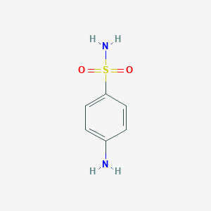 molecular formula C6H8N2O2S B372717 Sulfanilamide CAS No. 63-74-1