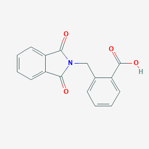 molecular formula C16H11NO4 B372742 2-[(1,3-dioxo-1,3-dihydro-2H-isoindol-2-yl)methyl]benzoic acid CAS No. 53663-18-6