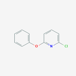 molecular formula C11H8ClNO B372745 2-Chloro-6-phenoxypyridine CAS No. 23628-24-2