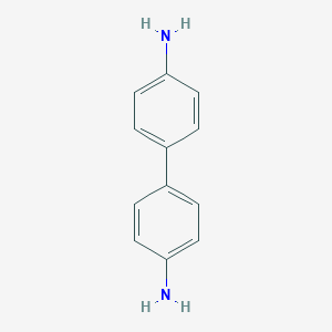 molecular formula C12H12N2<br>NH2C6H4-C6H4NH2<br>C12H12N2 B372746 Benzidine CAS No. 92-87-5