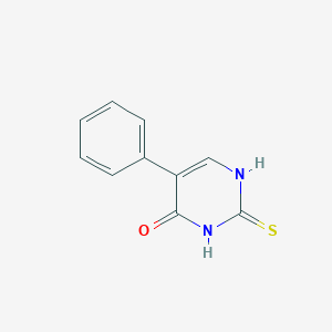 molecular formula C10H8N2OS B372767 5-Phenyl-2-sulfanyl-4-pyrimidinol CAS No. 116659-61-1