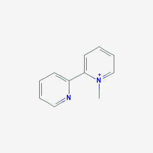 molecular formula C11H11N2+ B372771 1-Methyl-2-(2-pyridinyl)pyridinium 