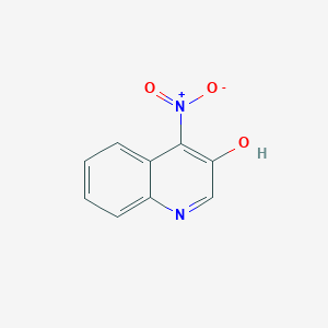 molecular formula C9H6N2O3 B372775 4-Nitroquinolin-3-ol CAS No. 37487-46-0
