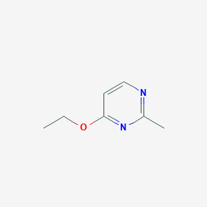molecular formula C7H10N2O B372797 4-Ethoxy-2-methylpyrimidine CAS No. 24903-66-0