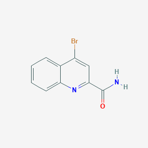 4-Bromoquinoline-2-carboxamide