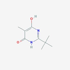 2-Tert-butyl-5-methyl-4,6-pyrimidinediol