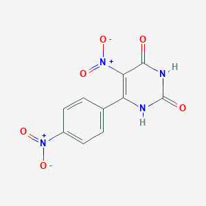 5-Nitro-6-{4-nitrophenyl}-2,4-pyrimidinediol