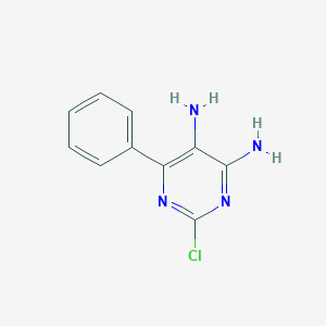 2-Chloro-6-phenyl-4,5-pyrimidinediamine