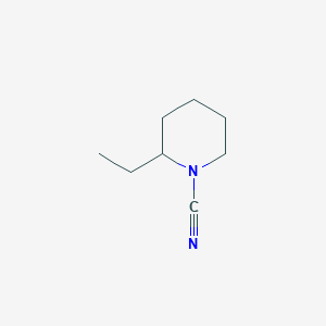 B372921 2-Ethylpiperidine-1-carbonitrile CAS No. 924862-38-4