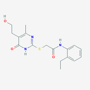 molecular formula C17H21N3O3S B3730325 MFCD09876011 