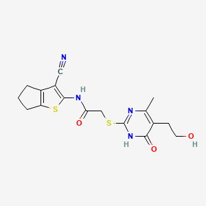 molecular formula C17H18N4O3S2 B3732612 MFCD09876048 