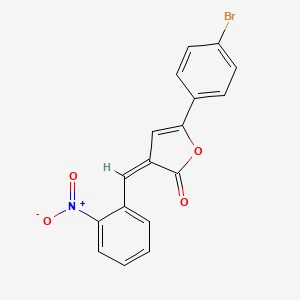 5-(4-bromophenyl)-3-(2-nitrobenzylidene)-2(3H)-furanone