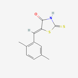 5-(2,5-dimethylbenzylidene)-2-thioxo-1,3-thiazolidin-4-one