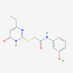 molecular formula C14H15N3O3S B3733766 C14H15N3O3S 
