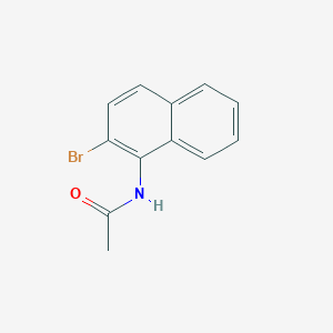 molecular formula C12H10BrNO B373476 N-(2-bromo-1-naphthyl)acetamide 