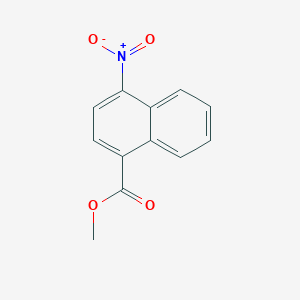molecular formula C12H9NO4 B373479 Methyl 4-nitro-1-naphthoate CAS No. 35616-00-3
