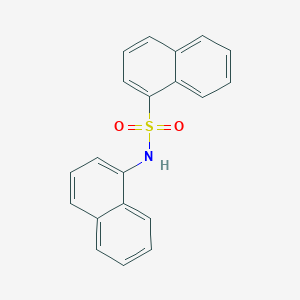 molecular formula C20H15NO2S B373488 N-(1-naphthyl)-1-naphthalenesulfonamide 