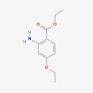 molecular formula C11H15NO3 B373535 Ethyl 2-amino-4-ethoxybenzoate CAS No. 342044-70-6