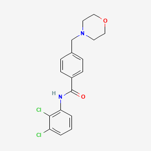 N-(2,3-dichlorophenyl)-4-(4-morpholinylmethyl)benzamide