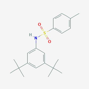 molecular formula C21H29NO2S B373614 N-(3,5-ditert-butylphenyl)-4-methylbenzenesulfonamide 