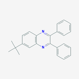 molecular formula C24H22N2 B373670 6-Tert-butyl-2,3-diphenylquinoxaline 