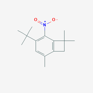 2-Tert-butyl-4,6,6-trimethyl-1-nitrobenzocyclobutene
