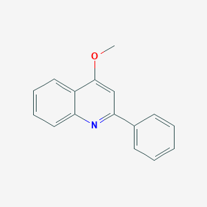 molecular formula C16H13NO B373701 4-Methoxy-2-phenylquinoline 