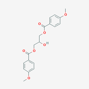 2-Hydroxy-3-[(4-methoxybenzoyl)oxy]propyl 4-methoxybenzoate