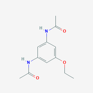 molecular formula C12H16N2O3 B373709 N-[3-(acetylamino)-5-ethoxyphenyl]acetamide 