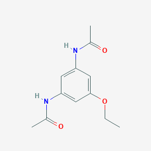 N-[3-(acetylamino)-5-ethoxyphenyl]acetamide