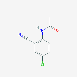 N-(4-chloro-2-cyanophenyl)acetamide