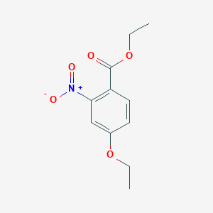 molecular formula C11H13NO5 B373717 Ethyl 4-ethoxy-2-nitrobenzoate CAS No. 342045-81-2