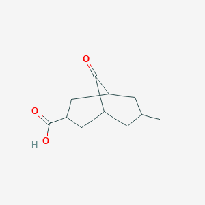 7-Methyl-9-oxobicyclo[3.3.1]nonane-3-carboxylic acid