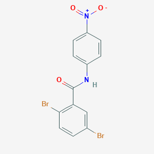2,5-dibromo-N-{4-nitrophenyl}benzamide