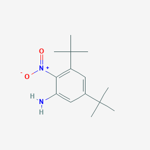 molecular formula C14H22N2O2 B373729 3,5-Ditert-butyl-2-nitroaniline 
