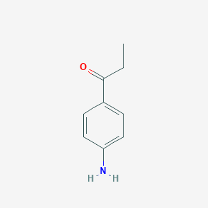 molecular formula C9H11NO B373789 4'-氨基丙酮 CAS No. 70-69-9
