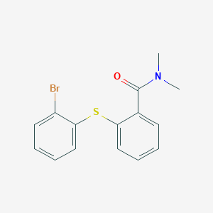 2-[(2-bromophenyl)sulfanyl]-N,N-dimethylbenzamide