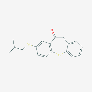 8-(isobutylsulfanyl)dibenzo[b,f]thiepin-10(11H)-one