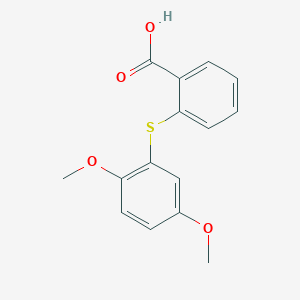 2-[(2,5-Dimethoxyphenyl)sulfanyl]benzoic acid