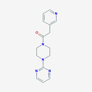 2-[4-(3-Pyridinylacetyl)-1-piperazinyl]pyrimidine
