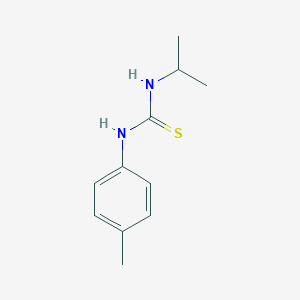 molecular formula C11H16N2S B373895 N-isopropyl-N'-(4-methylphenyl)thiourea 