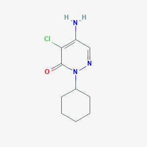5-amino-4-chloro-2-cyclohexyl-3(2H)-pyridazinone
