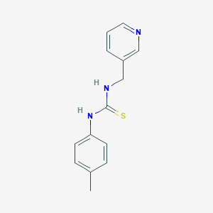 1-(4-Methylphenyl)-3-(pyridin-3-ylmethyl)thiourea